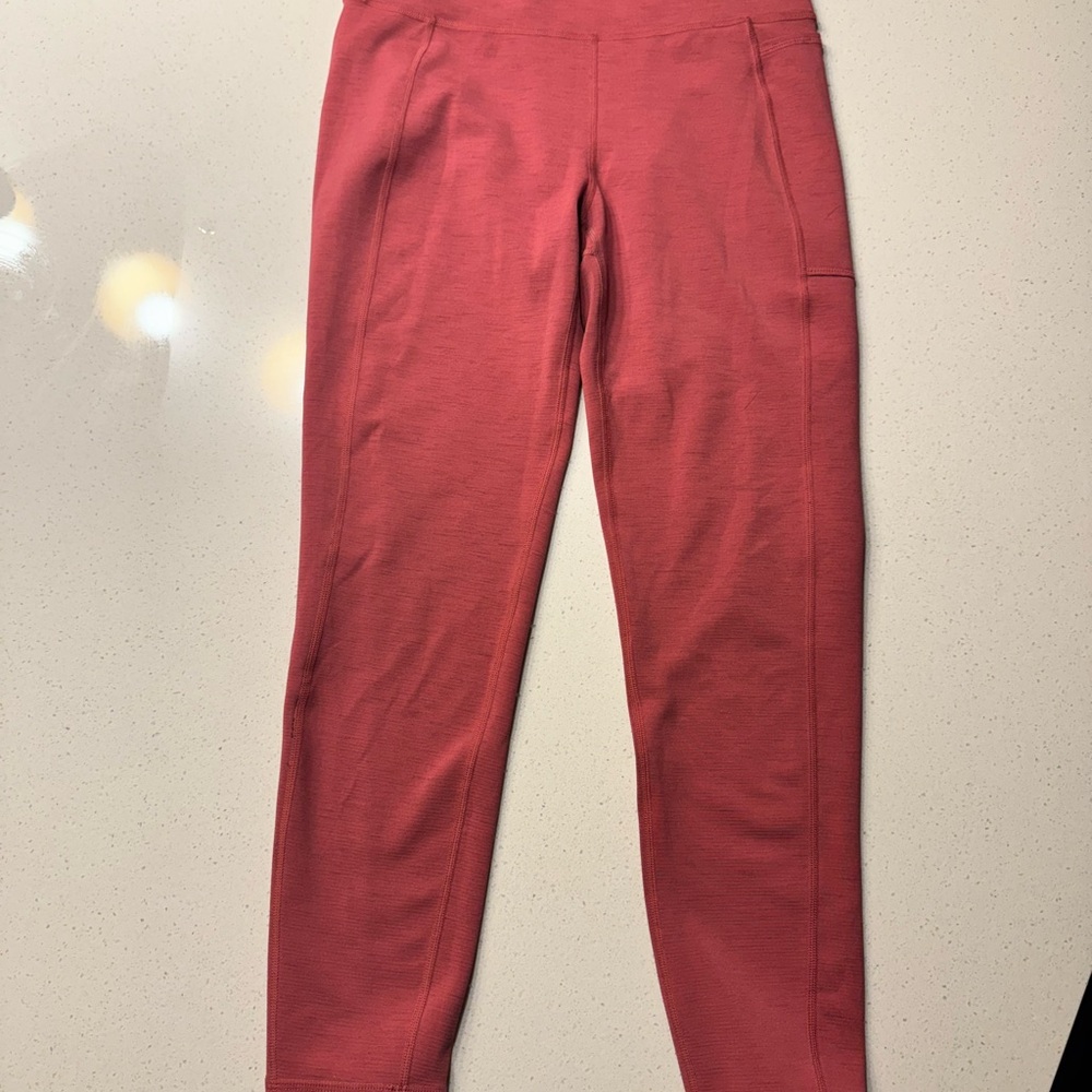 Sweaty Betty Super Sculpt 7/8 Leggings in pink. Size M